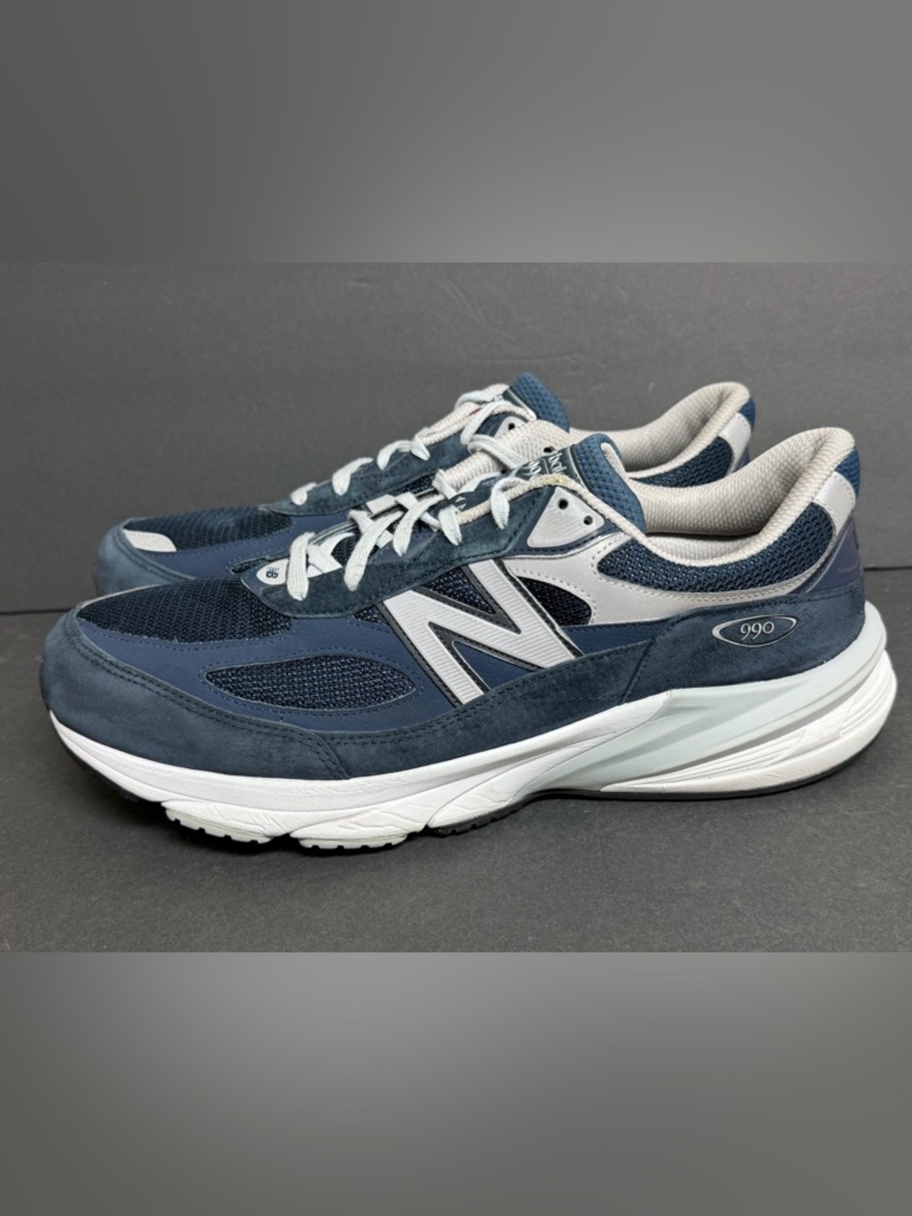 New Balance 990v6 Men’s Size 14 4E Extra Wide Made in USA Navy Suede M990NV6